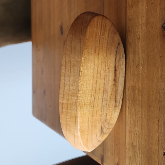 Wood Handmade/Carved Solid Boat 8.5"x4"x1.5" German Made EUC - Picture 5 of 6